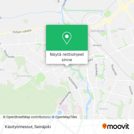 Käsityömessut kartta