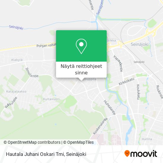 Hautala Juhani Oskari Tmi kartta