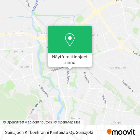 Seinäjoen Kirkonkranni Kiinteistö Oy kartta
