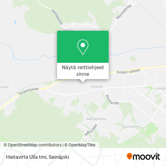 Hietavirta Ulla tmi kartta