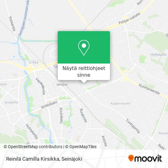 Reinilä Camilla Kirsikka kartta