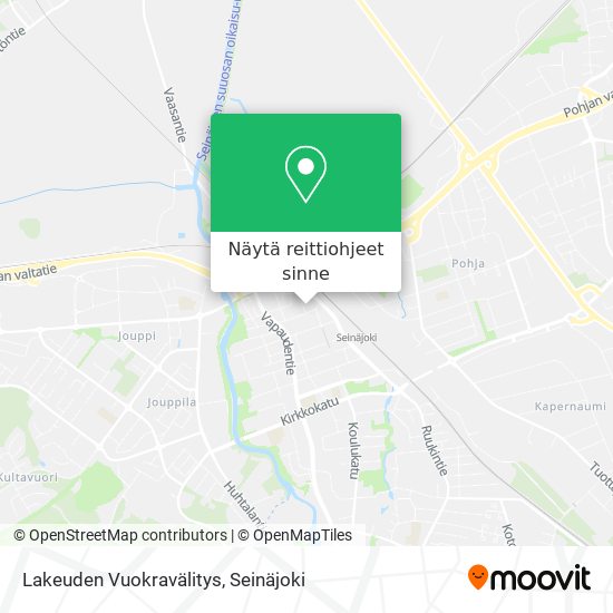 Lakeuden Vuokravälitys kartta