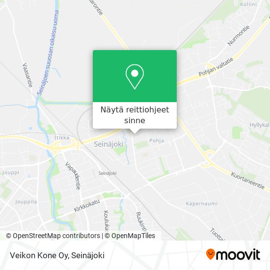 Veikon Kone Oy kartta