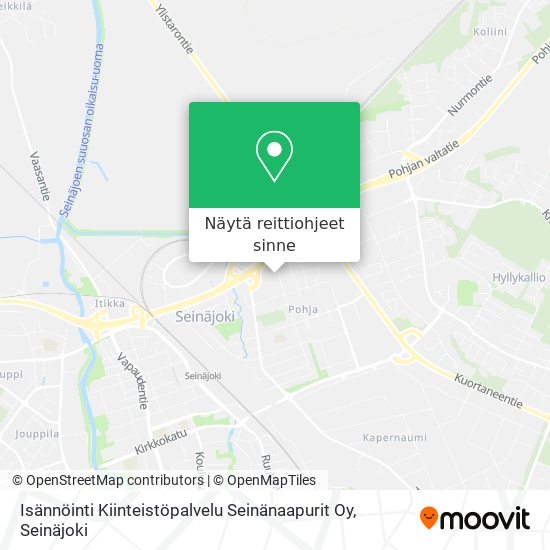 Isännöinti Kiinteistöpalvelu Seinänaapurit Oy kartta
