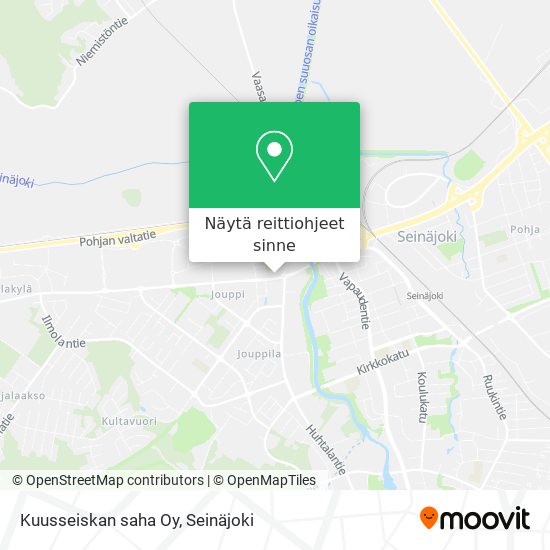 Kuusseiskan saha Oy kartta