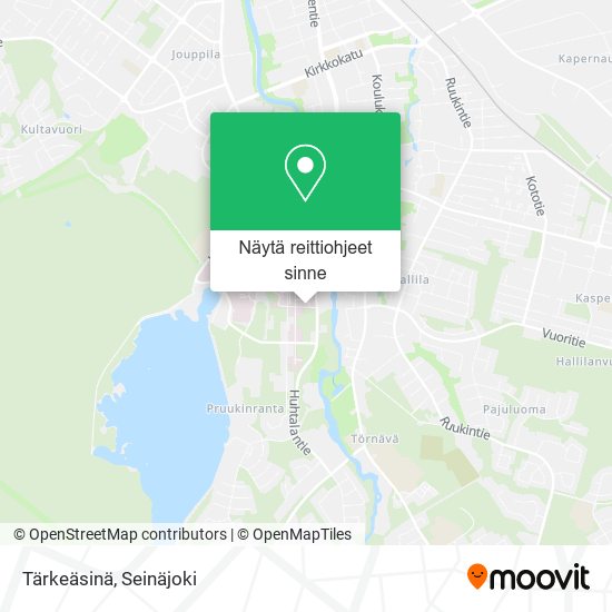 Tärkeäsinä kartta