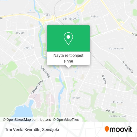 Tmi Venla Kivimäki kartta