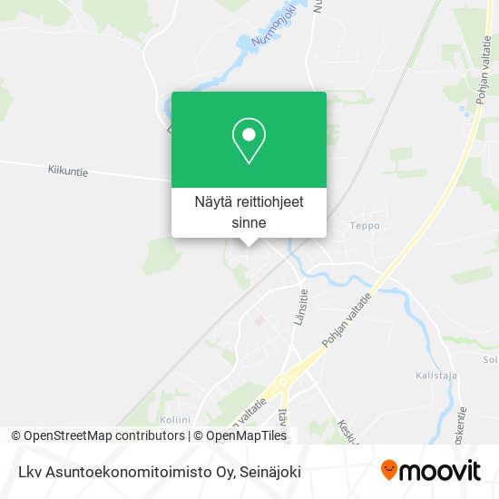 Lkv Asuntoekonomitoimisto Oy kartta
