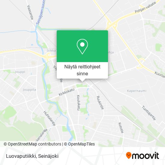 Luovaputiikki kartta