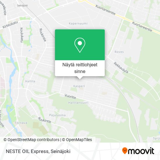 NESTE OIL Express kartta
