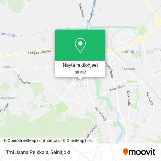 Tmi Jaana Pelkkala kartta