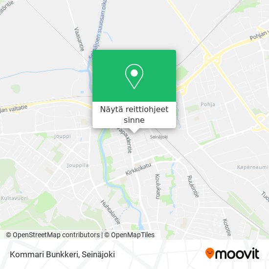 Kommari Bunkkeri kartta