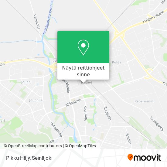 Pikku Häjy kartta