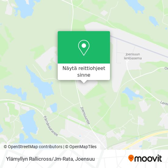 Ylämyllyn Rallicross/Jm-Rata kartta
