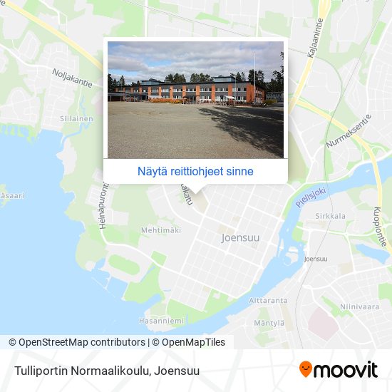 Tulliportin Normaalikoulu kartta