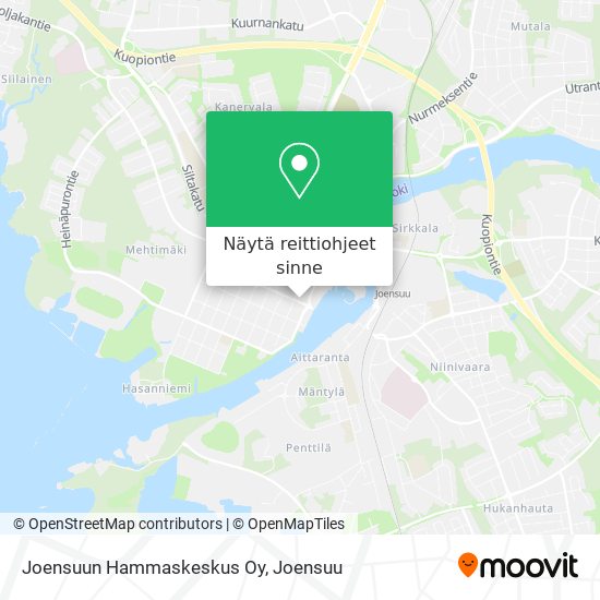 Joensuun Hammaskeskus Oy kartta