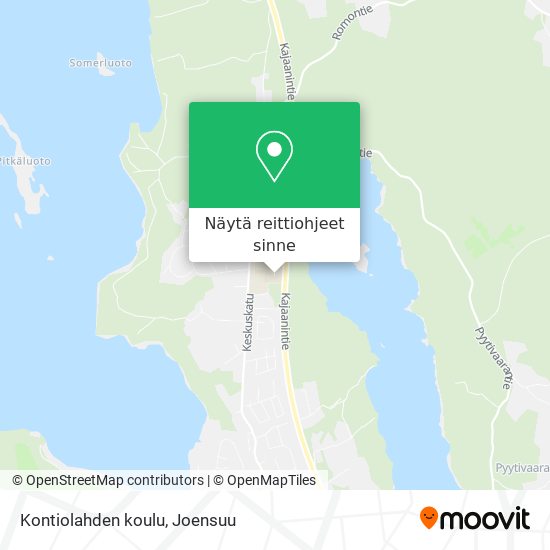 Kontiolahden koulu kartta