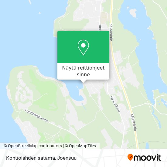 Kontiolahden satama kartta