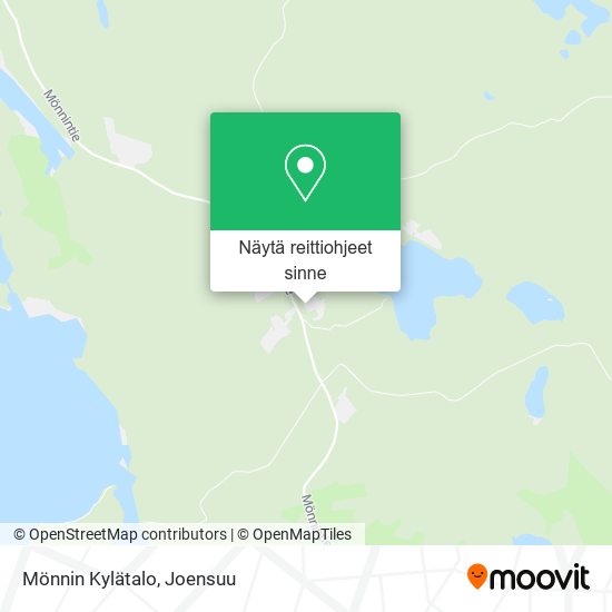 Mönnin Kylätalo kartta