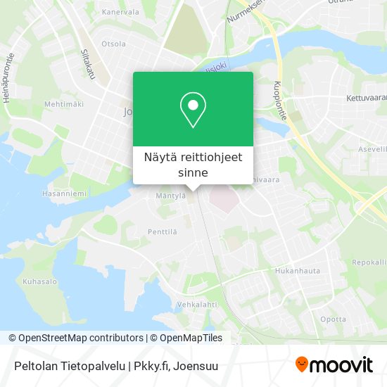 Peltolan Tietopalvelu | Pkky.fi kartta