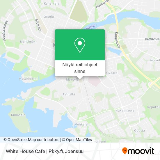 White House Cafe | Pkky.fi kartta