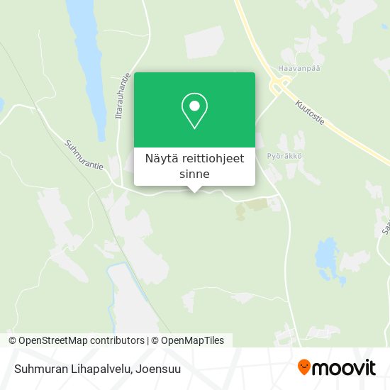 Suhmuran Lihapalvelu kartta