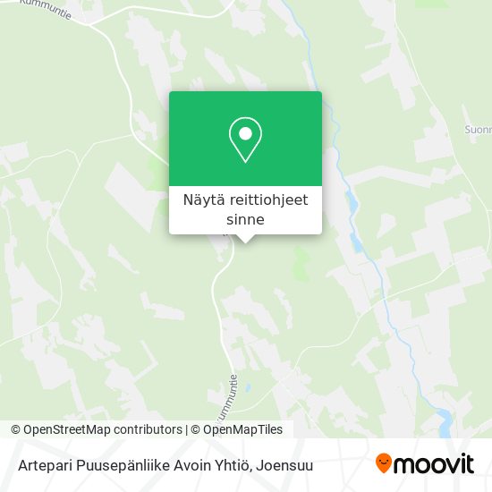 Artepari Puusepänliike Avoin Yhtiö kartta