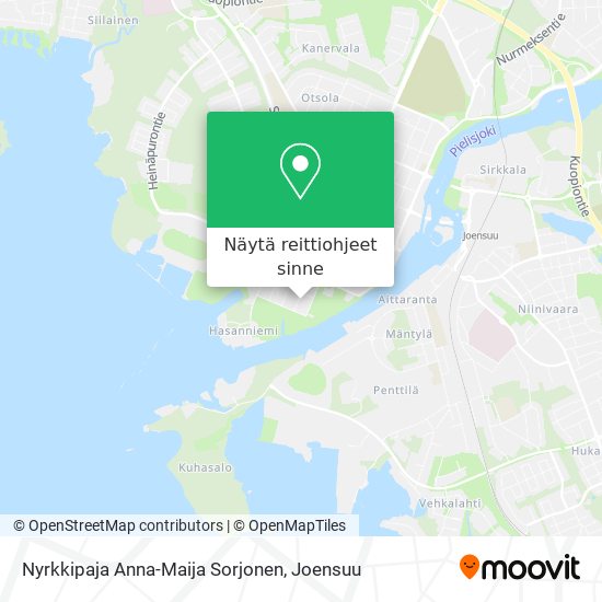 Nyrkkipaja Anna-Maija Sorjonen kartta