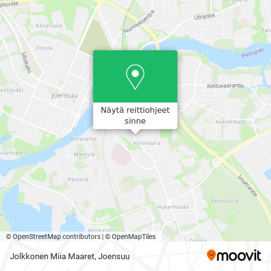 Jolkkonen Miia Maaret kartta