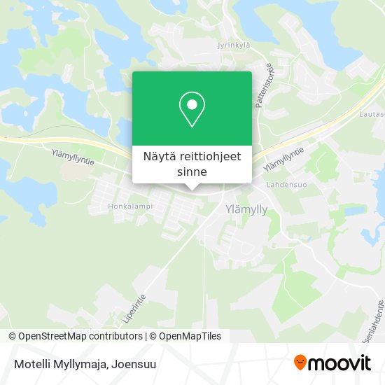 Motelli Myllymaja kartta