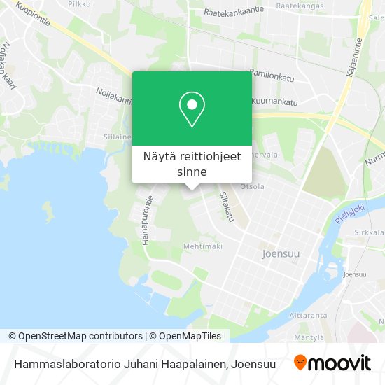 Hammaslaboratorio Juhani Haapalainen kartta