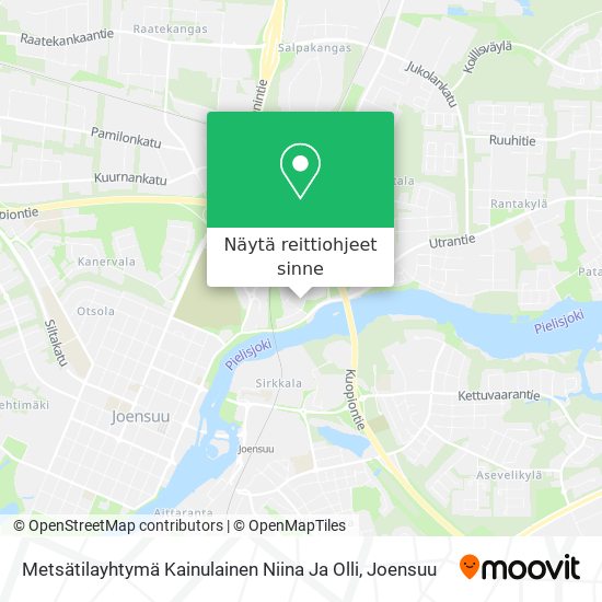 Metsätilayhtymä Kainulainen Niina Ja Olli kartta