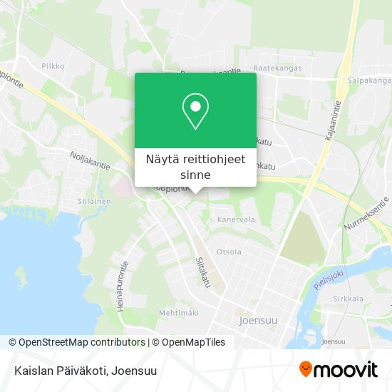 Kaislan Päiväkoti kartta