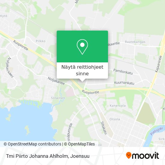Tmi Piirto Johanna Ahlholm kartta