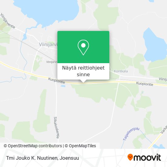Tmi Jouko K. Nuutinen kartta
