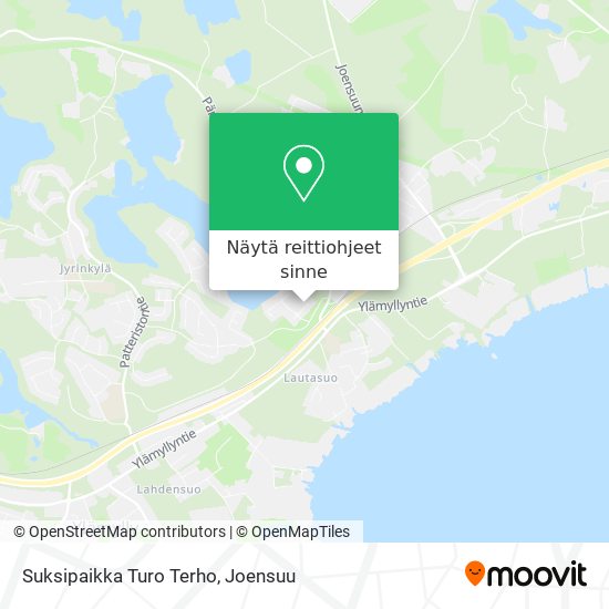 Suksipaikka Turo Terho kartta