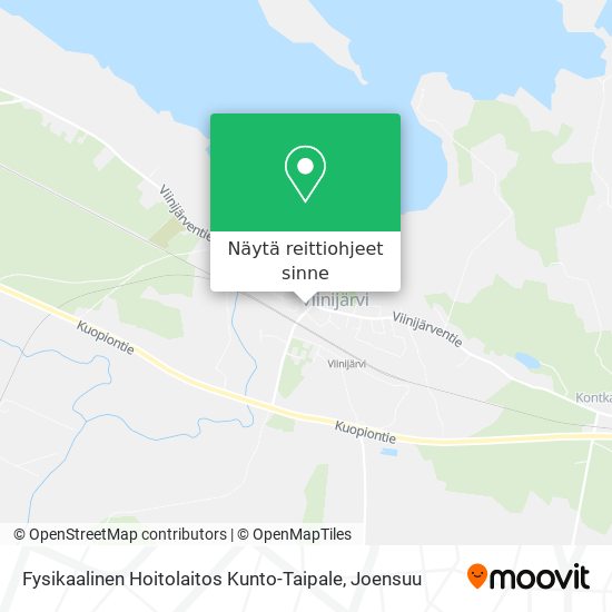 Fysikaalinen Hoitolaitos Kunto-Taipale kartta