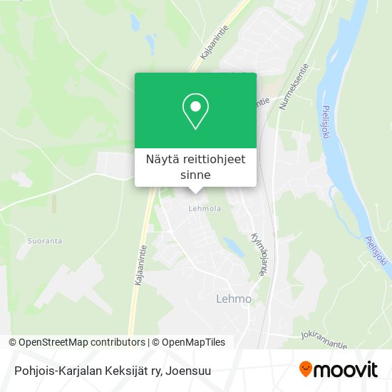 Pohjois-Karjalan Keksijät ry kartta