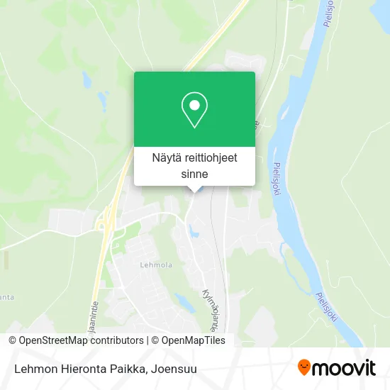 Lehmon Hieronta Paikka kartta