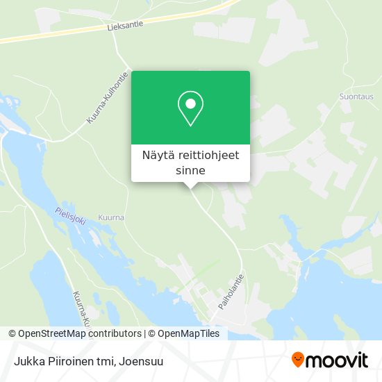 Jukka Piiroinen tmi kartta