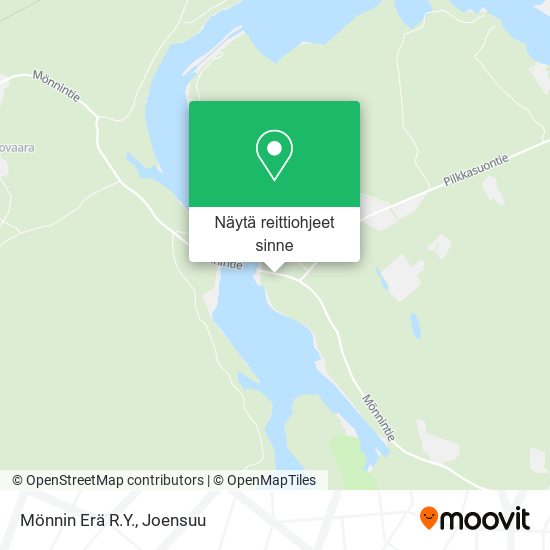 Mönnin Erä R.Y. kartta