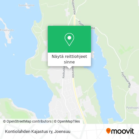 Kontiolahden Kajastus ry kartta