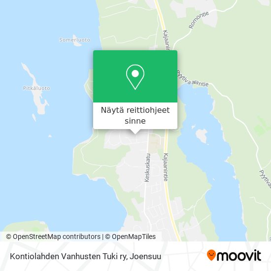 Kontiolahden Vanhusten Tuki ry kartta