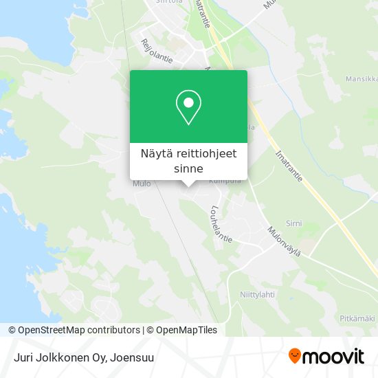 Juri Jolkkonen Oy kartta