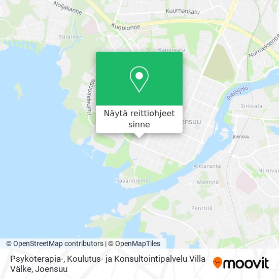 Psykoterapia-, Koulutus- ja Konsultointipalvelu Villa Välke kartta