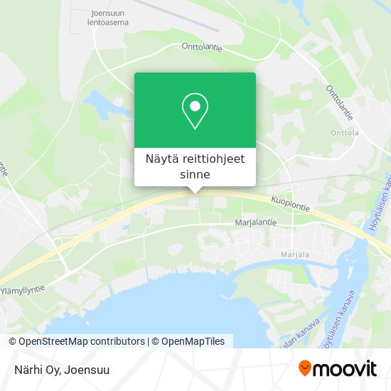 Närhi Oy kartta