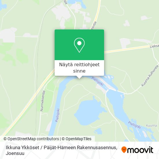 Ikkuna Ykköset / Päijät-Hämeen Rakennusasennus kartta