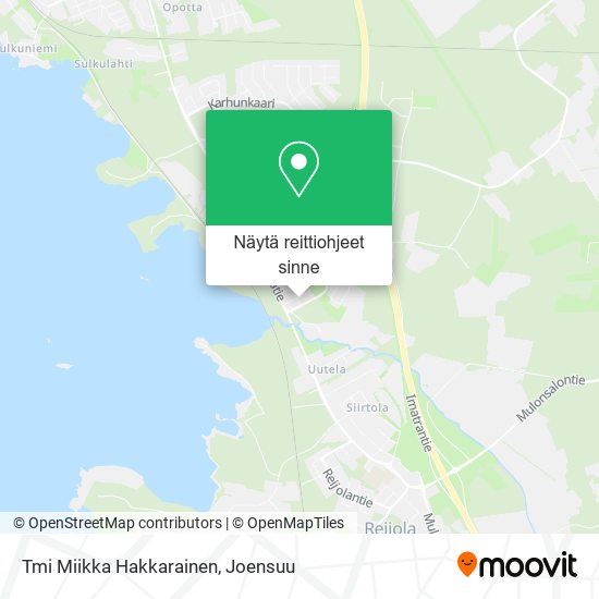Tmi Miikka Hakkarainen kartta