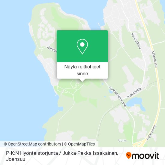 P-K:N Hyönteistorjunta / Jukka-Pekka Issakainen kartta