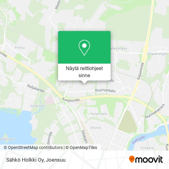 Sähkö Holkki Oy kartta